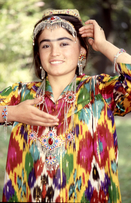 Tajik woman (the monobrow is highly desirable in Tajikistan) | World